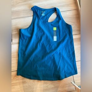 NWT Women’s Teal Tek Gear Racerback Tank Top XL